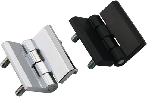 Zinc Alloy Hinge 40 * 40 Hinge with Screw Square Casement Door Hinge 1Pcs(Black-3) in Saudi Arabia