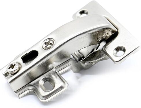 2pcs Set 90 Degree Concealed Door Hinge for Kitchen Cabinets and Wardrobes - Soft-Close Mechanism in Saudi Arabia