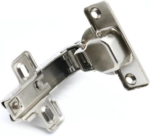 2pcs Set 90 Degree Concealed Door Hinge for Kitchen Cabinets and Wardrobes - Soft-Close Mechanism in Saudi Arabia