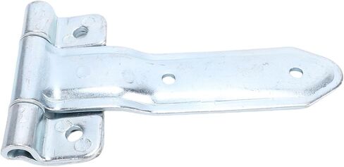 Fabater 8in Trailer Door Hinge Strap, Metal Cargo Utility RV Door Strap Hinges, Side Door Enclosed Offset Bent Hinge Replacement in Saudi Arabia