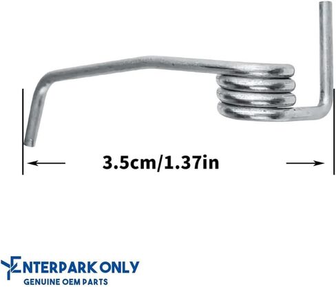 DA61-08314B Enterpark ثلاجة مقسم باب زنبركي 2 قطعة قطعة بديلة للثلاجة مناسبة للثلاجات المتوافقة مع مفصل باب DA61-03230B فرنسي in Saudi Arabia