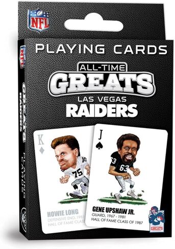 MasterPieces Playing Cards - Buffalo Bills All-Time Greats Playing Cards - Officially Licensed Playing Card Deck for Adults, Kids, and Family in Saudi Arabia