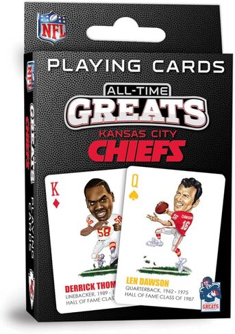 MasterPieces Playing Cards - Buffalo Bills All-Time Greats Playing Cards - Officially Licensed Playing Card Deck for Adults, Kids, and Family in Saudi Arabia