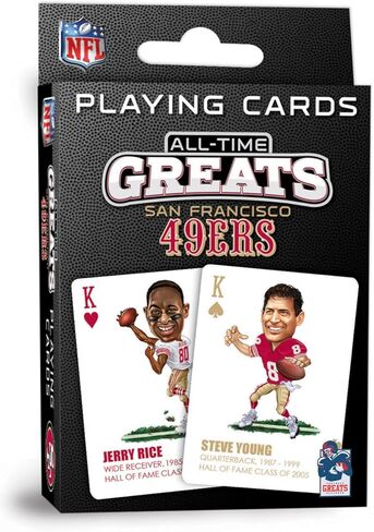MasterPieces Playing Cards - Buffalo Bills All-Time Greats Playing Cards - Officially Licensed Playing Card Deck for Adults, Kids, and Family in Saudi Arabia