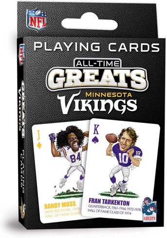 MasterPieces Playing Cards - Buffalo Bills All-Time Greats Playing Cards - Officially Licensed Playing Card Deck for Adults, Kids, and Family in Saudi Arabia