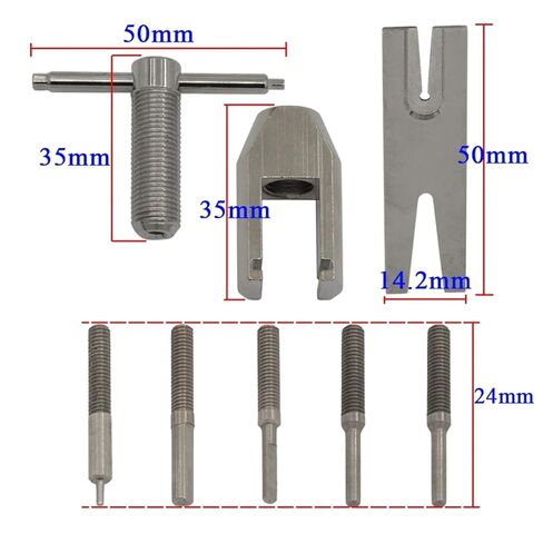 Motor Pinion Gear Puller DIY Tool Universal Motor Pinion Gear Puller Remover for RC Motors Upgrades Parts in Saudi Arabia