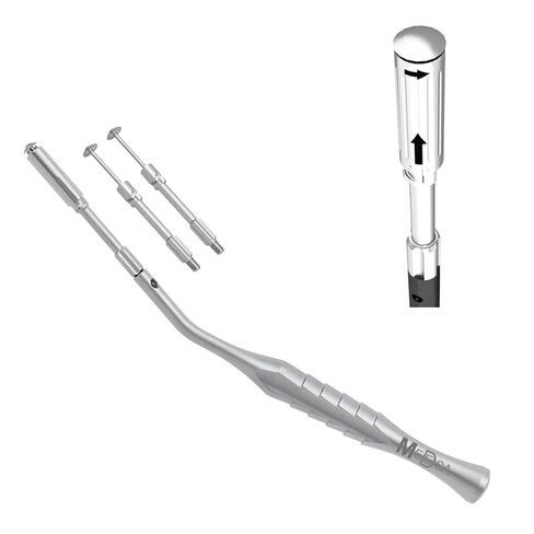 مكشطة عظام الأسنان II بزاوية الكل في واحد، مثل مرشح العظام، والتريفين، والمنشار، وطاحونة العظام - شفرتان إضافيتان قابلتان لإعادة الاستخدام ومجمع - جامع حصادة العظام ولطعم العظام in Kuwait