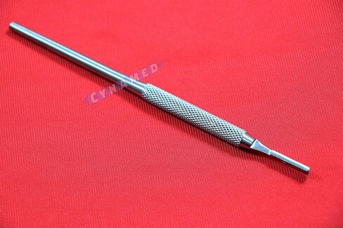Round Scalpel Handle NO3 German Stainless with Grip Veterinary Dental Crafts CYNAMED in Kuwait