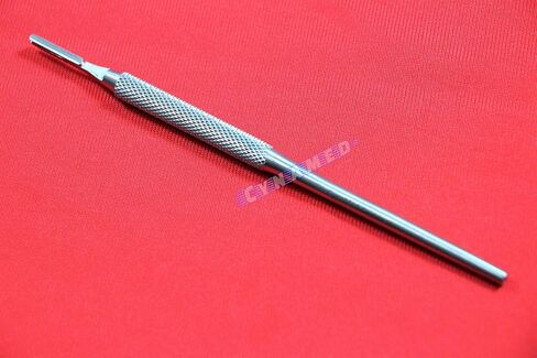 Round Scalpel Handle NO3 German Stainless with Grip Veterinary Dental Crafts CYNAMED in Kuwait