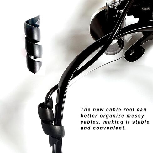 Mintoothpro 3.5X Galilean Magnification Loupes - إطار بلاستيكي متين خفيف الوزن، تصميم قابل للطي، مسافة عمل 420 مم، مجال رؤية واسع - يتضمن مشبك تحويل المصباح الأمامي وحلقة كابل in Saudi Arabia