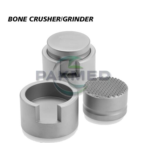 4 Pcs Dental Bone Graft Kit Dental Bone Crusher Miller Grinder Mead-Mallet Bone Morselizer in Kuwait