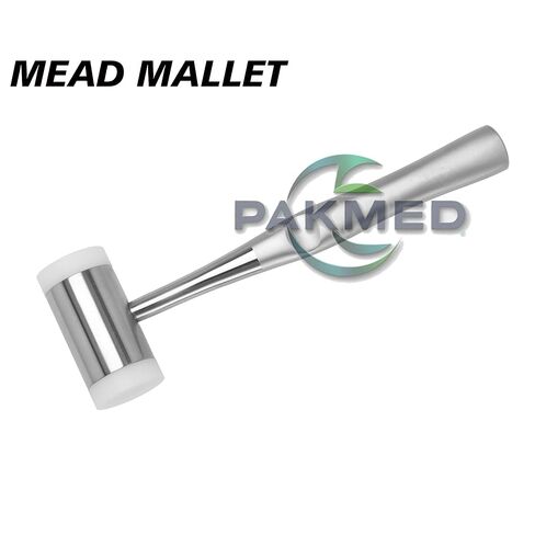 4 Pcs Dental Bone Graft Kit Dental Bone Crusher Miller Grinder Mead-Mallet Bone Morselizer in Kuwait