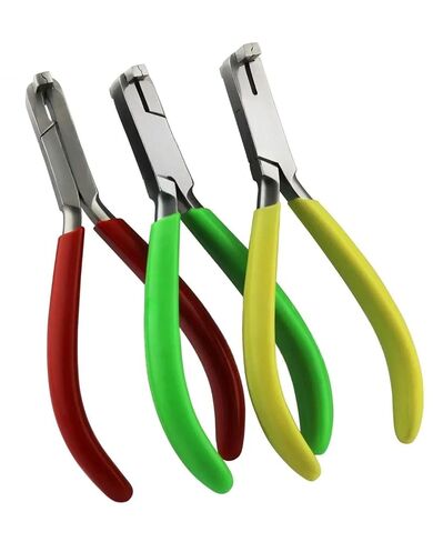 Step Pliers (Wire Forming & Detailing) – 0.5mm / 0.75mm / 1mm Options, TC Tungsten Carbide Tip Available, Stainless Steel, Autoclavable, Ergonomic Handle – Dental Lab & Training Use in Saudi Arabia