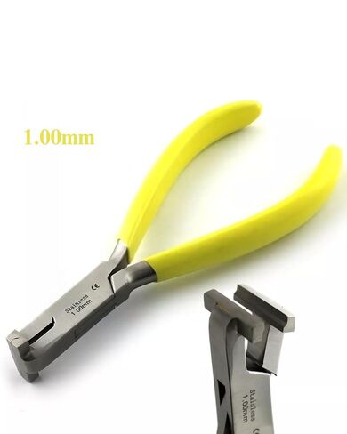 Step Pliers (Wire Forming & Detailing) – 0.5mm / 0.75mm / 1mm Options, TC Tungsten Carbide Tip Available, Stainless Steel, Autoclavable, Ergonomic Handle – Dental Lab & Training Use in Saudi Arabia