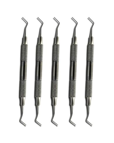 Dental Cord Packer – Gingival Retraction Cord Packing Instrument, Double-Ended Non-Serrated Stainless Steel Tool for Dental Use (Pack of 3) in Saudi Arabia