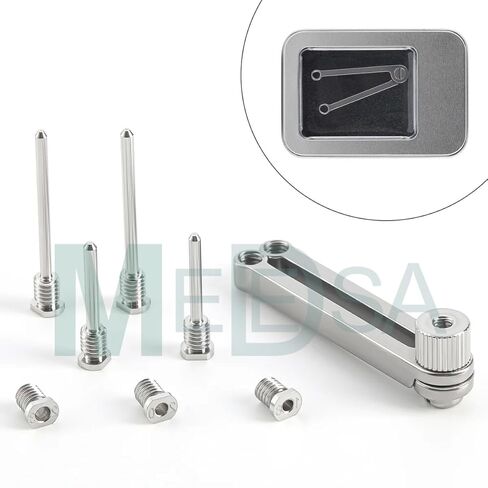 8 قطع دليل زرع الأسنان أداة زرع موازية للفم الفقرة الحفر المعونة طب الأسنان زرع موقف محدد أدوات طبيب الأسنان مقياس الاصطناعية in Kuwait