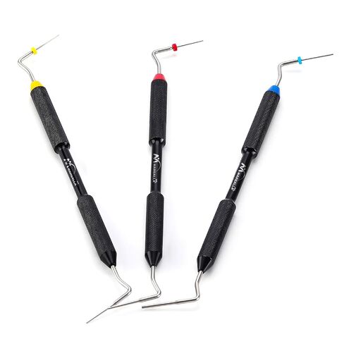 Dental Endo Buchanan Hand Plugger | Nickel-Titanium & Stainless Steel Double-Ended Filling Instrument Tips #0, #1, #2 in Saudi Arabia