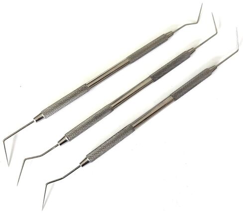 MedTool 3 Dental Diagnostic PROBE Endo Explorer DG 16 Double Ended Instruments, Silver in Saudi Arabia