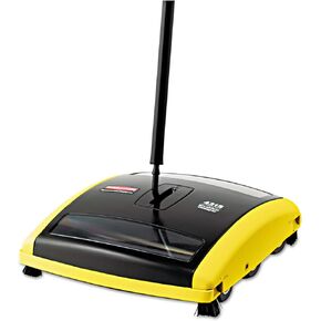 مكنسة ميكانيكية بدون فرشاة، مقبض 44 بوصة، أسود/أصفر in Kuwait