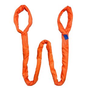 العين والعين جولة حبال 11000 رطل 13FT حبال حزام تزوير البوليستر حبال رفع لا نهاية لها لرفع الأشياء الثقيلة الثقيلة بولي رفع حبال البوليستر العين والعين جولة حبال [5T-4M] in Kuwait