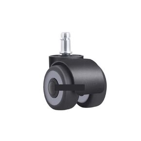 5 Pcs/Lot 2-inch 10mm/11mm TPR Mute Double Caster Furniture Circlip Pulley Office Chair Universal Wheel(10mm) in Kuwait