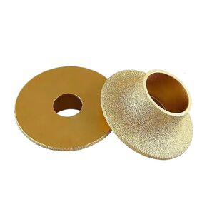 Grinding Wheel, Edge Stone Marble Granite Tile Trimming Slotted 75mm*22mm 1pcs(25mm) in Kuwait