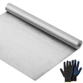 Moxweyeni 1/32'' x 32'' x 48'' Lead Sheet Roll, Lead Sheet with 1 Pair of Gloves for DIY Crafting and Industrial Use in Kuwait