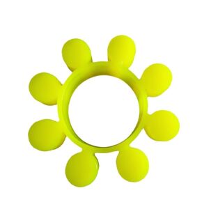 Plum Blossom Flexible Coupling Buffer, Spider Jaw Coupling Buffer Yellow MT8-MT13(355x215x55mm) in Kuwait