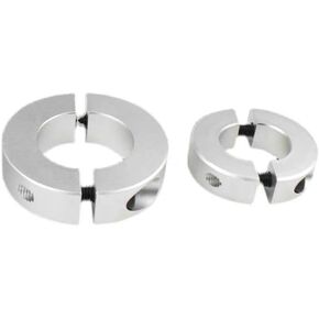 Double Split Clamp Shaft Collar, Aluminum Alloy Open Type Shaft Collar 6-20mm Inner Diameter(8mm) in Kuwait