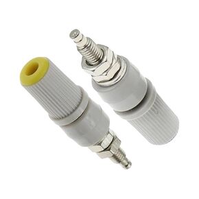 2 قطعة تيار عالي 30A M5 نوع 4 مللي متر مكبر للصوت أنثى مقبس الموز اختبار آخر ملزم in Kuwait