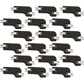 Holibanna 20 Pcs Hot-swap Shaft Base Mechanical Aluminum Swappable Sip Key Socket Hot Swap PCB Abs Black in Saudi Arabia