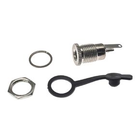 fengpeng 1/2/5Pcs/Set DC099 2 Size 5. mm x .1mm DC Power Jack Socket Female Panel Mount Connector Metal .5 * 2.1mm/5..5mm(DC099 2.5,5 Set) in Kuwait