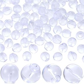 50pcs Impenetrable Earring Backs, Comfort-Fit TPE Earring Backs, Clear Rubber Tips for 6.7mm Jewelry Posts in Kuwait