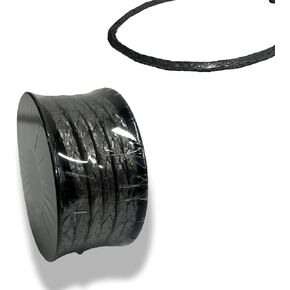 10ft Length Flexible Graphite Braided Compression Packing (1/8"×1/8") – High-Temperature, Chemical-Resistant Sealing Rope for Pump Valve and Mechanical Seal in Saudi Arabia