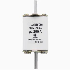 RT0-200 RTO-200 الصمامات الأساسية 380V-50KA 200A/180A/150A/125A/100A/80A/60A/120A GL السيراميك أنبوب مربع الصمامات (RT0-160A) in Kuwait