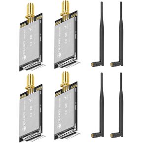 مجموعة تطوير DX-LR02 سهلة الاستخدام 868/915 ميجاهرتز LoRa ASR6601 مع هوائي في واجهة الأوامر Uart طويلة المدى 5KM 22dBm وحدة إرسال واستقبال لاسلكية لـ Arduino in Kuwait