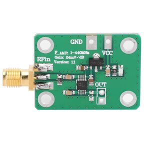 RF Power Meter Module Logarithmic Detector Board AD8310 1 to 440 MHz Wide Dynamic Range for RF Engineers and Hobbyists in Saudi Arabia