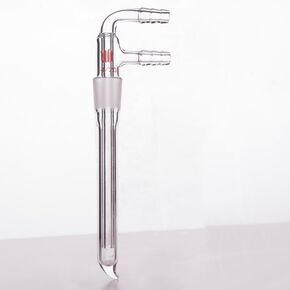 WKEWANG Cold Finger Capacitor, 14/20 19/22 24/40, Capacitor, Cold Finger, Drop Tip, Borosilicate Glass, C11(C111922) in Kuwait