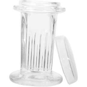 Garneck Coplin Glass Staining Jar with 5 Slides - Ideal for Laboratories - Dyeing Processes and Scientific Applications Durable and Easy to Clean Achieve Precise Results in Kuwait