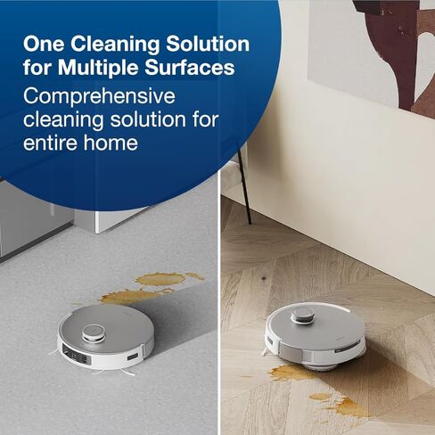 ECOVACS Multi-Surface Floor Cleaning Solution, Compatible with DEEBOT X11 OMNI Cyclone / X9 PRO OMNI / T80 OMNI / T50 PRO OMNI / N30 Series / N20 Series and all other Robot Vacuum Cleaners, 1L in Saudi Arabia