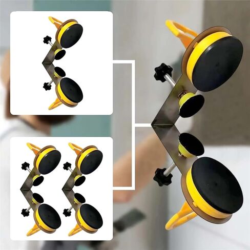 Stone Seam Setter, Practical Seam Setter 90 Degree Connection Tool with Suction Cup Angle Adjustable Useful Common Tool for Ceramic Stone Glass in Saudi Arabia