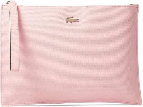 Lacoste Women's Anna Clutch ، Black/Beige ، حجم واحد in Saudi Arabia