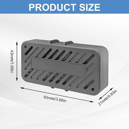 متوافق مع وحدة Dreame X50 Ultra L40 Ultra / X40 Ultra / X40 Pro Ultra Silver Ion وحبيبات إزالة الروائح الكريهة من خزان المياه العادمة (عبوتان) in Saudi Arabia