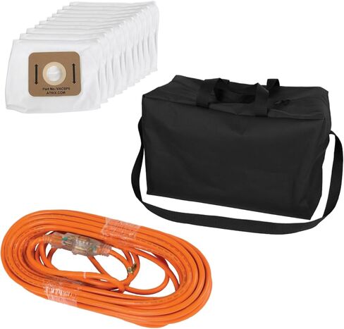 Atrix Ergo Backpack Vacuum VACBP1-PK – Pro Clean Kit with 10 HEPA Filters, Storage Bag & 25ft Extension Cord in Saudi Arabia