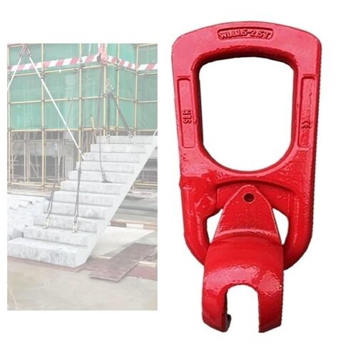 Pre - Cast Concrete Lifting Clutch, Lifting Ring in Multi-Specification Ring Panel Device Equipment Steel, Lifting Ring Fixing Linking Tool(Red,3-5T) in Saudi Arabia