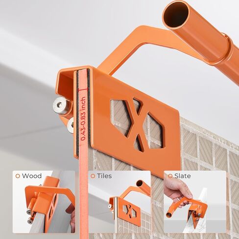 حامل لوحة إمبوت، أداة رفع الخشب الرقائقي، أداة حمل الحوائط الجافة، تدعم ما يصل إلى 110 رطل - مقبض مريح بيد واحدة، مناسب للخشب والجدران الجافة وأدوات النجارة وملحقاتها in Kuwait
