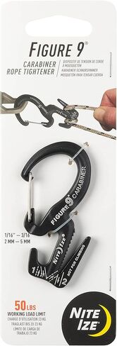 Carabiner Clip/Rope Tightener, 2-3/4 In. in Saudi Arabia