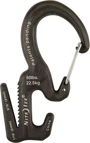 Carabiner Clip/Rope Tightener, 2-3/4 In. in Saudi Arabia