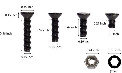 LUAATT Quick Detach Swivels Stud Base Adapter Kit in Saudi Arabia