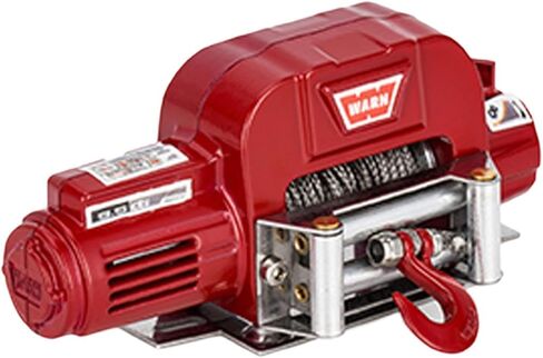 ونش سيارة RC بديل ونش معدني كهربائي لملحقات السيارات الزاحفة 1:10 RC، باللون الأسود in Kuwait